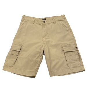 Levi’s Two Horse Khaki Canvas 8 Pocket Cargo Shorts - Excellent Condition/38W